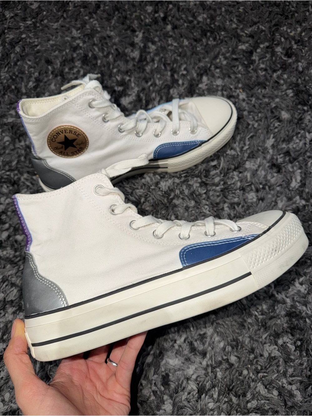 Converse All Star Lift Y2K Chrome- SIZE: 10 W US.